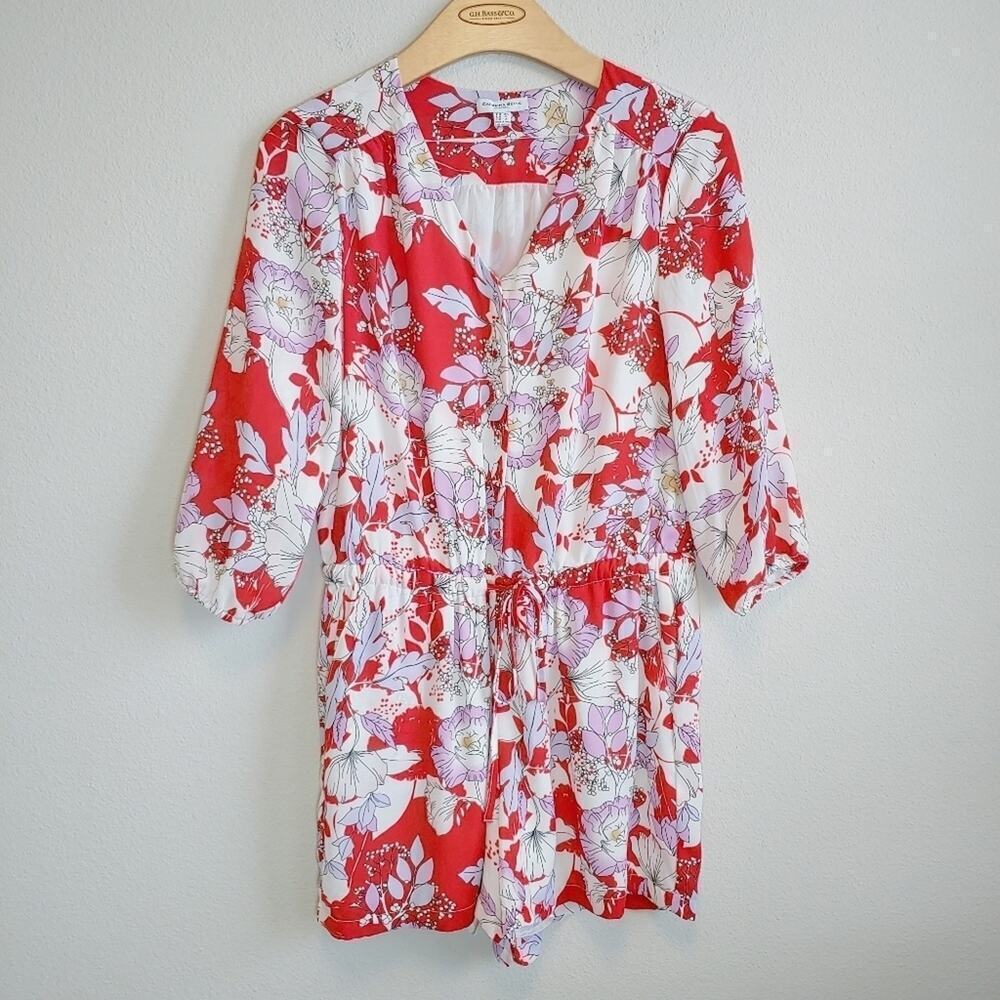 Carolina Belle Floral Romper Sz 4